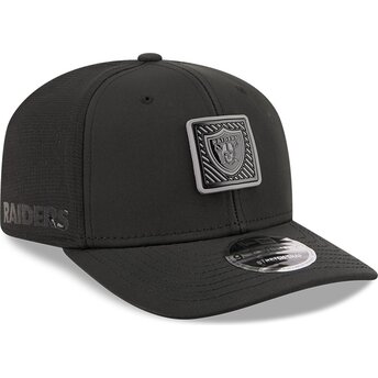 Șepci curbată negru snapback 9SEVENTY Stretch Snap Training Pack 2026 de Las Vegas Raiders NFL de New Era