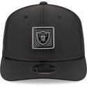 epci-curbata-negru-snapback-9seventy-stretch-snap-training-pack-2026-de-las-vegas-raiders-nfl-de-new-era