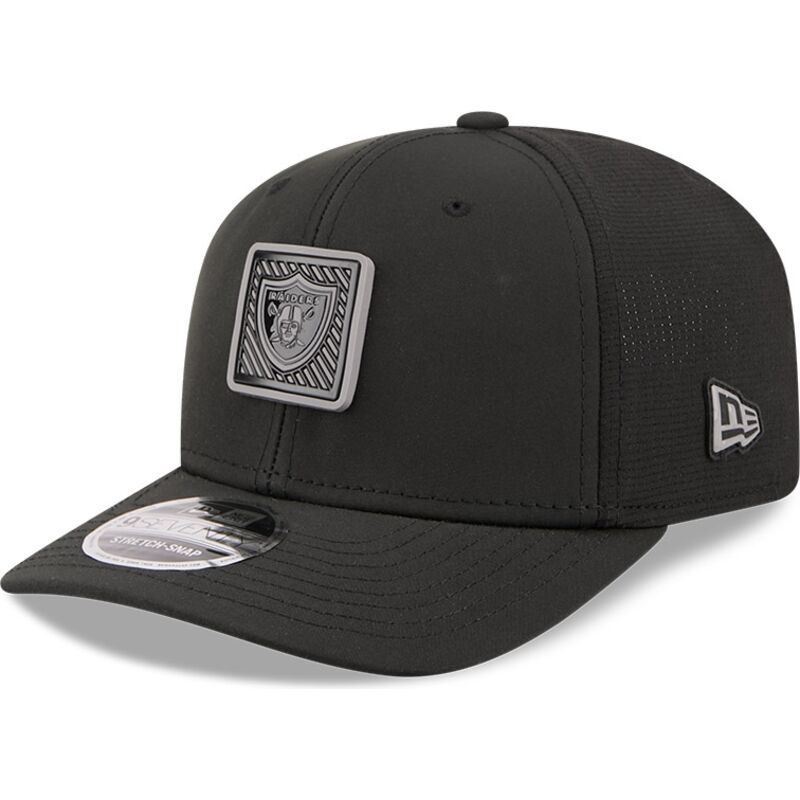 epci-curbata-negru-snapback-9seventy-stretch-snap-training-pack-2026-de-las-vegas-raiders-nfl-de-new-era
