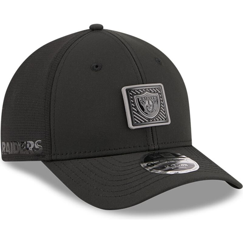 epci-curbata-negru-snapback-9forty-m-crown-training-pack-2026-de-las-vegas-raiders-nfl-de-new-era