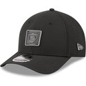 epci-curbata-negru-snapback-9forty-m-crown-training-pack-2026-de-las-vegas-raiders-nfl-de-new-era