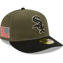 cap-curbata-green-ajustada-59fifty-pre-curved-american-herringbone-de-chicago-white-sox-mlb-de-new-era