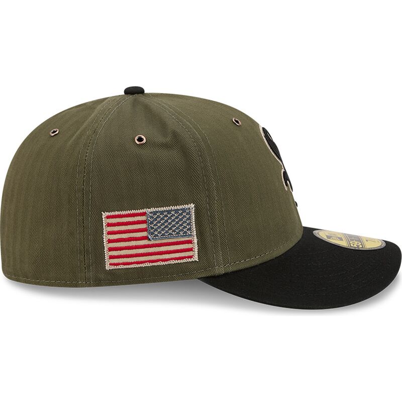 casquette-courbee-verte-ajustee-59fifty-pre-curved-american-herringbone-chicago-white-sox-mlb-new-era