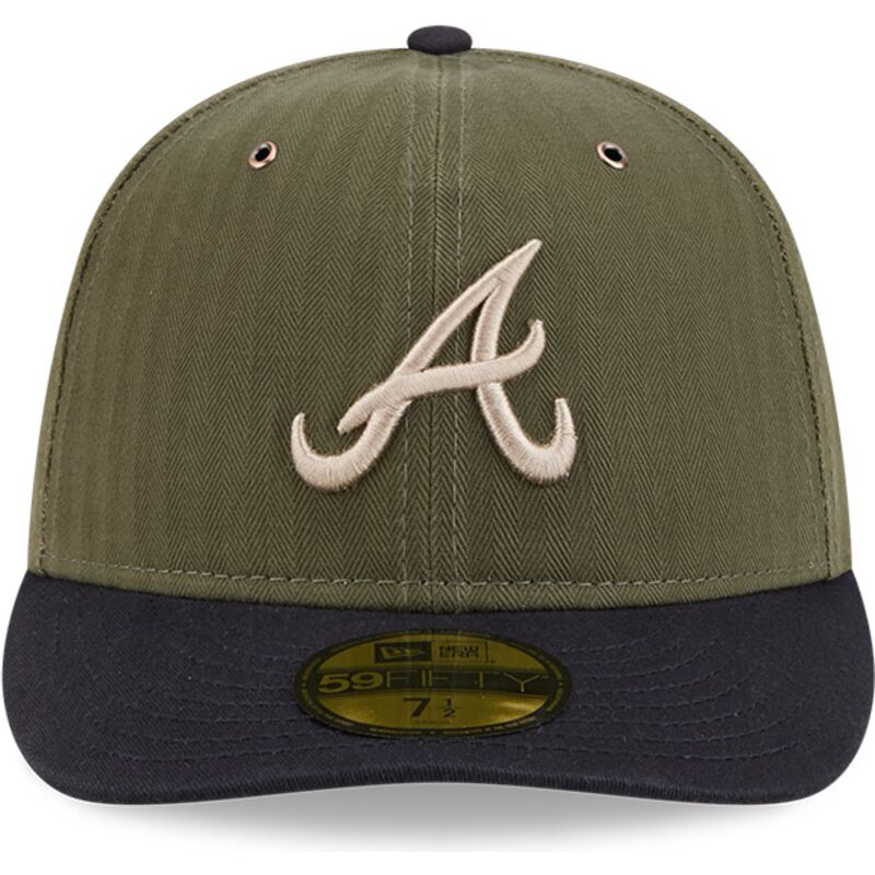 casquette-courbee-verte-ajustee-59fifty-pre-curved-american-herringbone-atlanta-braves-mlb-new-era