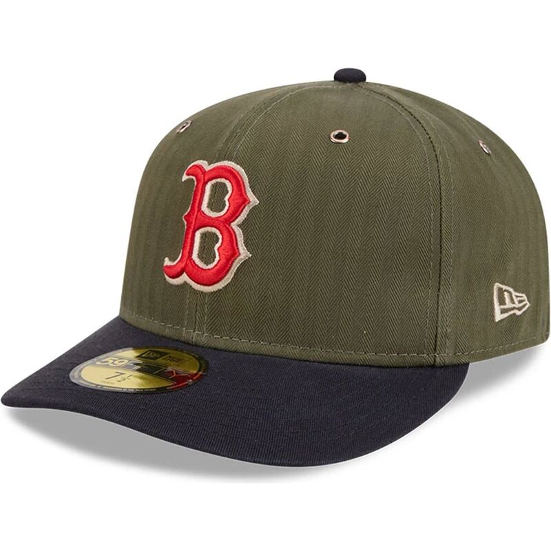 epci-curbata-verzior-fitted-59fifty-pre-curved-american-herringbone-de-boston-red-sox-mlb-de-new-era