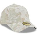 epci-curbata-bej-fitted-59forty-a-frame-leafy-palm-de-new-era