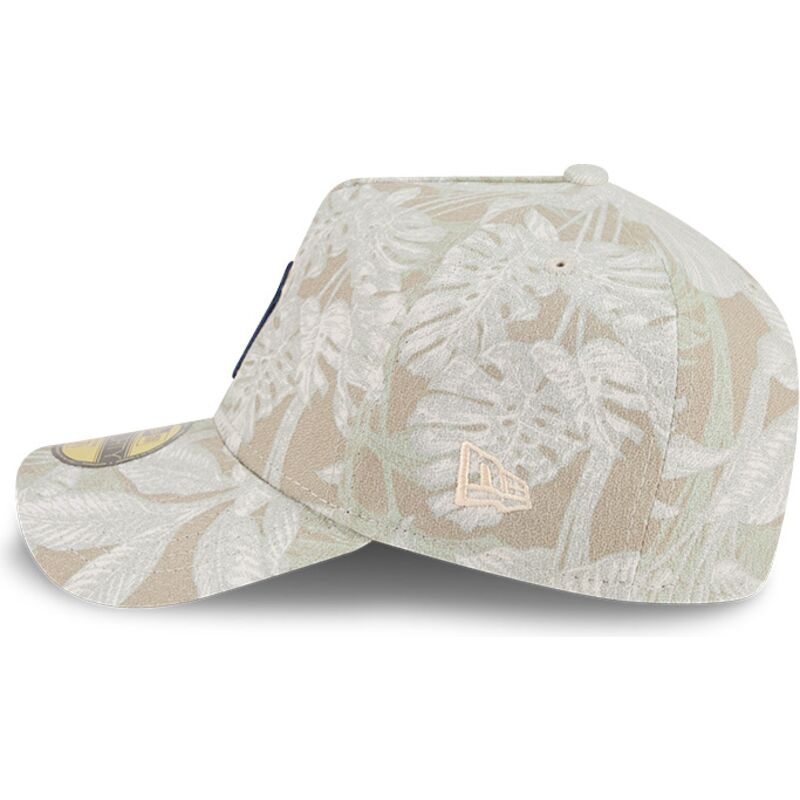 casquette-courbee-beige-ajustee-59forty-a-frame-leafy-palm-new-york-yankees-mlb-new-era