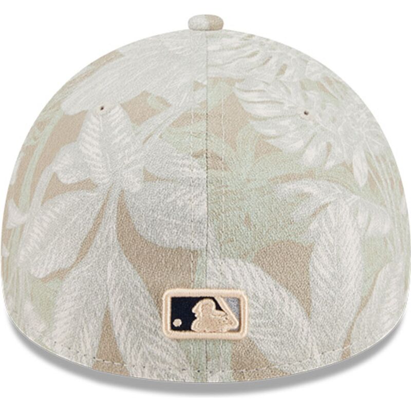 epci-curbata-bej-fitted-59forty-a-frame-leafy-palm-de-new-york-yankees-mlb-de-new-era