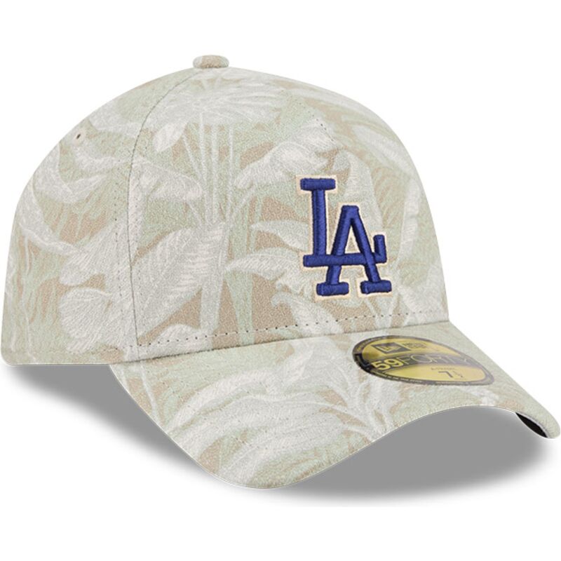 casquette-courbee-beige-ajustee-59forty-a-frame-leafy-palm-los-angeles-dodgers-mlb-new-era casquette-courbee-beige-ajustee-59forty-a-frame-leafy-palm-los-angeles-dodgers-mlb-new-era