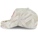 casquette-courbee-beige-ajustee-59forty-a-frame-leafy-palm-boston-red-sox-mlb-new-era