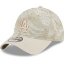 epci-curbata-bej-reglabila-9twenty-leafy-palm-de-los-angeles-dodgers-mlb-de-new-era