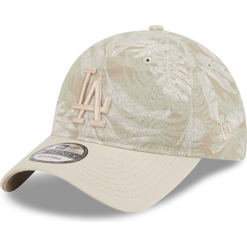 epci-curbata-bej-reglabila-9twenty-leafy-palm-de-los-angeles-dodgers-mlb-de-new-era