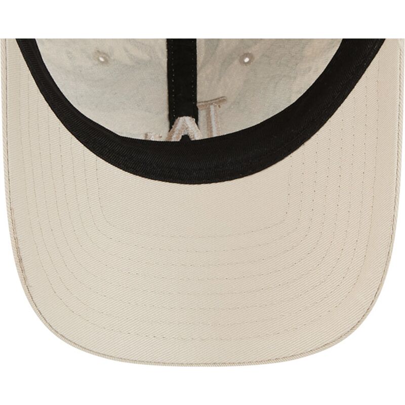 new-era-curved-brim-9twenty-leafy-palm-los-angeles-dodgers-mlb-beige-adjustable-cap