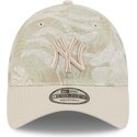 epci-curbata-bej-reglabila-9twenty-leafy-palm-de-new-york-yankees-mlb-de-new-era