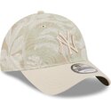 epci-curbata-bej-reglabila-9twenty-leafy-palm-de-new-york-yankees-mlb-de-new-era