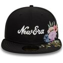 epci-plata-negru-fitted-59fifty-floral-emb-de-new-era