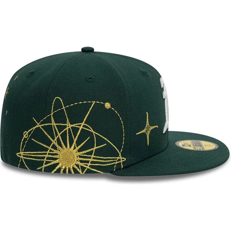 casquette-plate-verte-ajustee-59fifty-zodiac-oakland-athletics-mlb-new-era casquette-plate-verte-ajustee-59fifty-zodiac-oakland-athletics-mlb-new-era