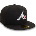 epci-plata-negru-fitted-59fifty-heart-icon-de-atlanta-braves-mlb-de-new-era