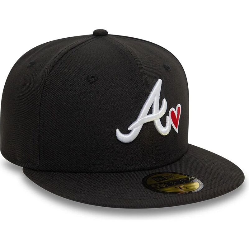 casquette-plate-noire-ajustee-59fifty-heart-icon-atlanta-braves-mlb-new-era