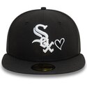 epci-plata-negru-fitted-59fifty-heart-icon-de-chicago-white-sox-mlb-de-new-era