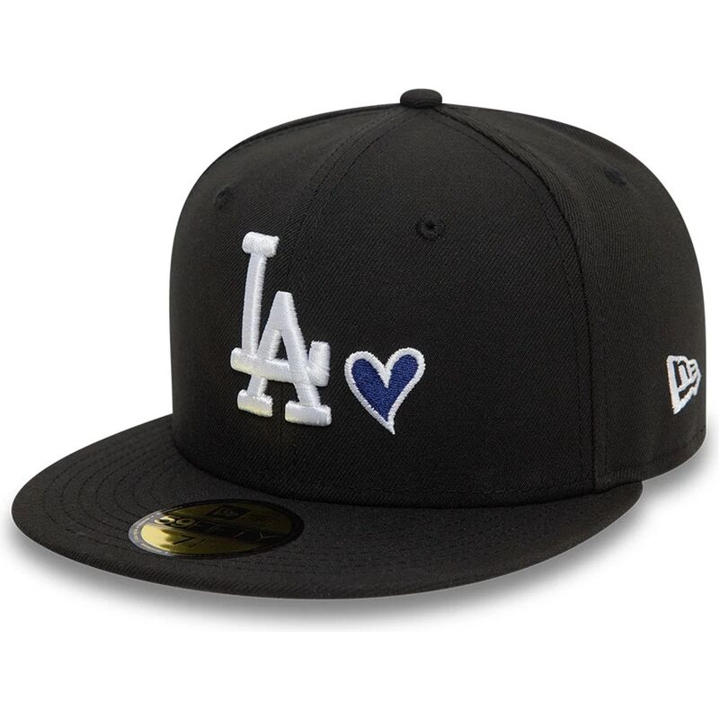 cap-plata-black-ajustada-59fifty-heart-icon-de-los-angeles-dodgers-mlb-de-new-era