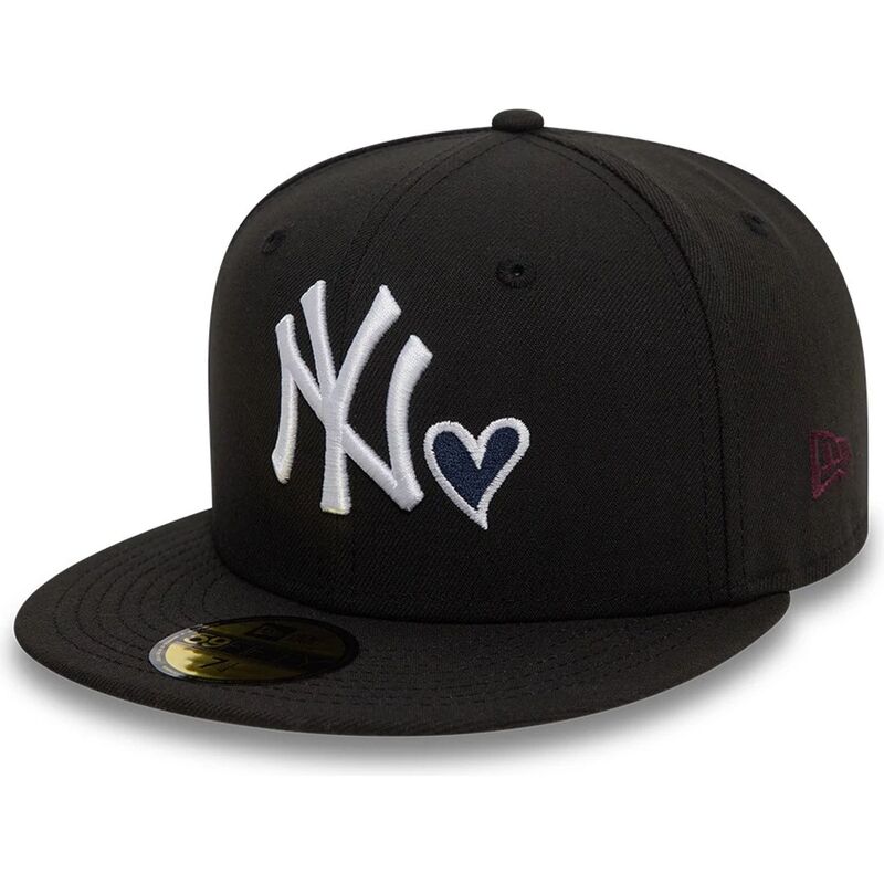 casquette-plate-noire-ajustee-59fifty-heart-icon-new-york-yankees-mlb-new-era