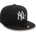 casquette-plate-noire-ajustee-59fifty-heart-icon-new-york-yankees-mlb-new-era
