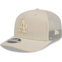 new-era-9seventy-stretch-snap-color-pack-los-angeles-dodgers-mlb-beige-trucker-hat