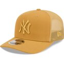 casquette-trucker-marron-claire-9seventy-stretch-snap-color-pack-new-york-yankees-mlb-new-era