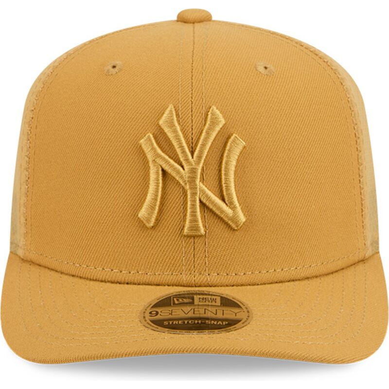 casquette-trucker-marron-claire-9seventy-stretch-snap-color-pack-new-york-yankees-mlb-new-era