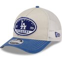epci-curbata-papagal-snapback-9forty-m-crown-a-frame-fray-de-los-angeles-dodgers-mlb-de-new-era