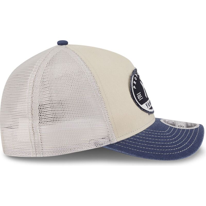 epci-curbata-papagal-snapback-9forty-m-crown-a-frame-fray-de-new-york-yankees-mlb-de-new-era