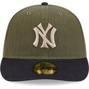 casquette-courbee-verte-ajustee-59fifty-pre-curved-american-herringbone-new-york-yankees-mlb-new-era