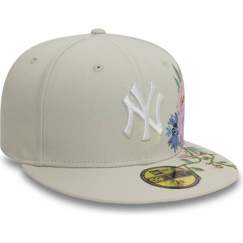 cap-plata-beige-ajustada-59fifty-floral-de-new-york-yankees-mlb-de-new-era