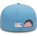 epci-plata-albastru-fitted-59fifty-palm-taco-de-los-angeles-dodgers-mlb-de-new-era