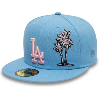 Șepci plată albastru fitted 59FIFTY Palm Taco de Los Angeles Dodgers MLB de New Era