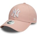 epci-curbata-roz-reglabila-9forty-colour-essential-de-new-york-yankees-mlb-de-new-era