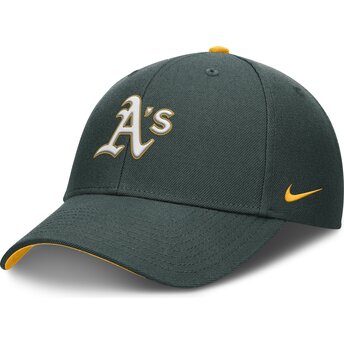 Șepci curbată verzișor reglabilă pentru copii Dri-Fit Club Structured de Oakland Athletics MLB de Nike