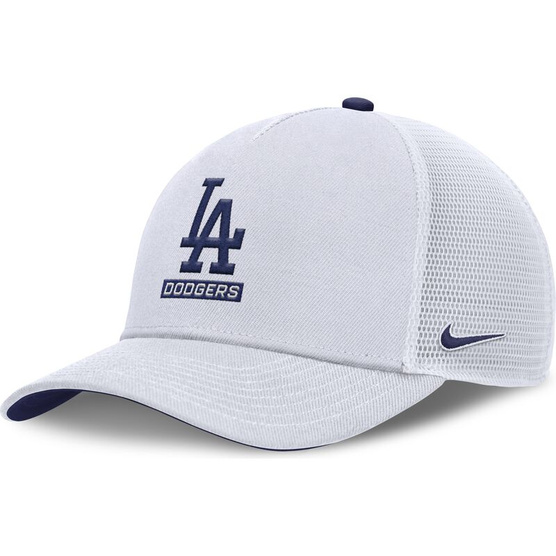 epci-curbata-alb-snapback-primetime-dri-fit-rise-structured-de-los-angeles-dodgers-mlb-de-nike