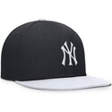 cap-plata-navy-blue-snapback-pentru-copii-dri-fit-pro-structured-square-bill-de-new-york-yankees-mlb-de-nike