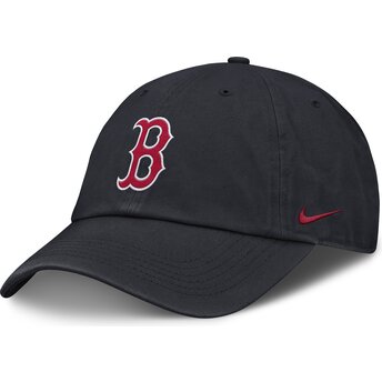 Cap curbată navy blue adjustable strap pentru copii Club Unstructured Organic Cotton de Boston Red Sox MLB de Nike