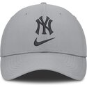 cap-curbata-gray-adjustable-strap-primetime-club-structured-uv-poly-ripstop-de-new-york-yankees-mlb-de-nike