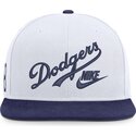 casquette-plate-blanche-et-bleue-snapback-cooperstown-dri-fit-pro-structured-square-bill-los-angeles-dodgers-mlb-nike