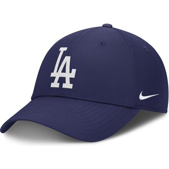 Nike Curved Brim Club Structured UV Poly Ripstop Los Angeles Dodgers MLB Blue Adjustable Cap