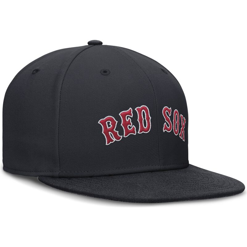 cap-plata-navy-blue-ajustada-dri-fit-true-structured-round-bill-de-boston-red-sox-mlb-de-nike cap-plata-navy-blue-ajustada-dri-fit-true-structured-round-bill-de-boston-red-sox-mlb-de-nike