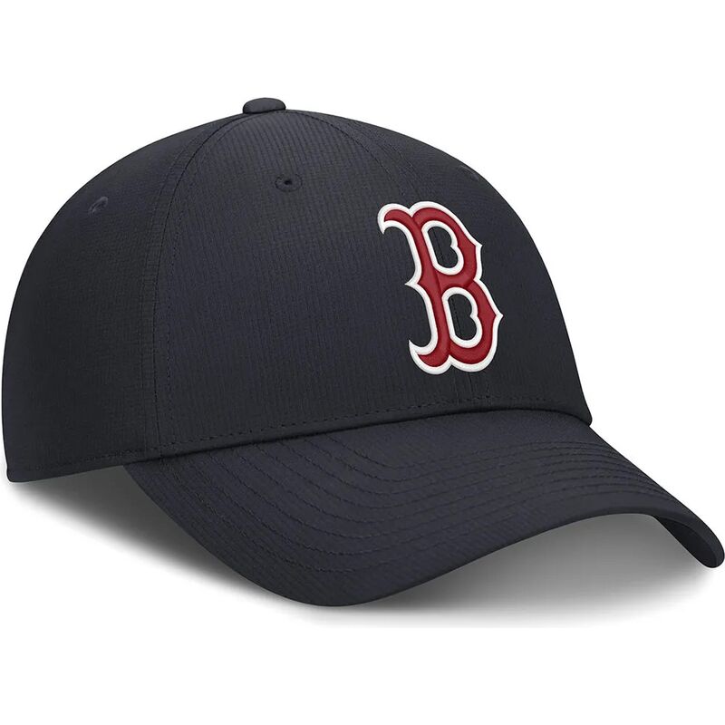 nike-curved-brim-club-structured-uv-poly-ripstop-boston-red-sox-mlb-navy-blue-adjustable-cap