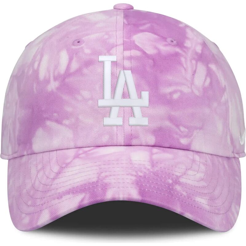 casquette-courbee-violette-ajustable-mothers-day-club-unstructured-organic-cotton-los-angeles-dodgers-mlb-nike