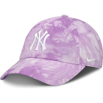 Casquette courbée violette ajustable Mothers Day Club Unstructured Organic Cotton New York Yankees MLB Nike