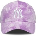 cap-curbata-violet-adjustable-strap-mothers-day-club-unstructured-organic-cotton-de-new-york-yankees-mlb-de-nike