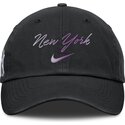 casquette-courbee-noire-ajustable-mothers-day-club-unstructured-organic-cotton-new-york-yankees-mlb-nike